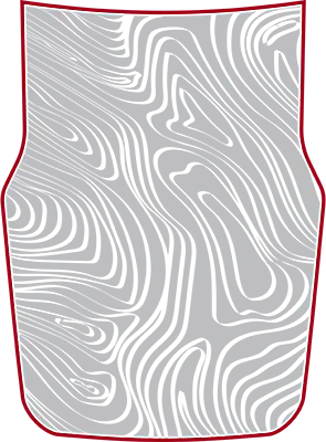 2022-2026 Maverick Center Hood Decal Graphic Blackout graphic design style 10 image.